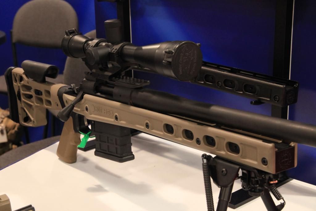2015 Shot Show MDT HS3 Bolt Action Chassis System